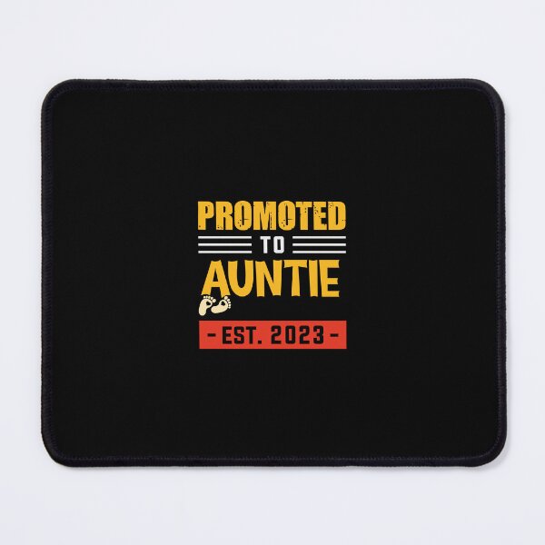 Item preview, Promoted To Auntie EST 2023 First Time Aunt designed and sold by shop-dk.