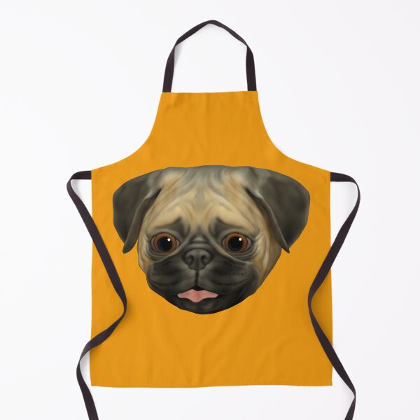 Item preview, Cute Pug Face, Design 2: 'Raspberry Rude' designed and sold by snuurg.