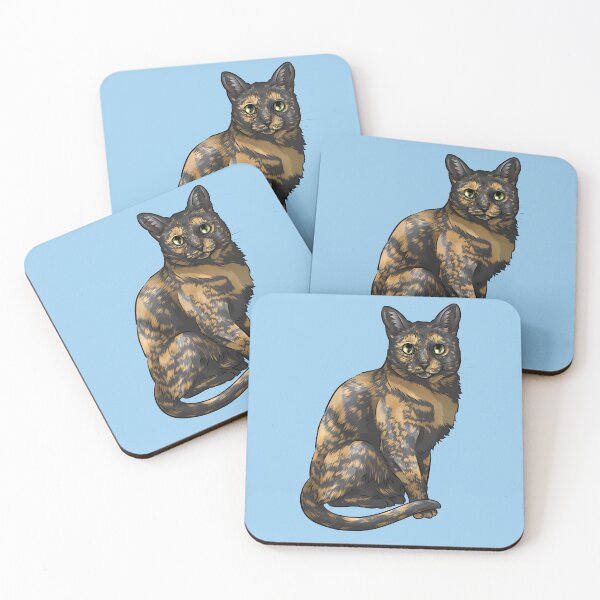 Item preview, Cute Tortoiseshell Cat designed and sold by shirinsart.
