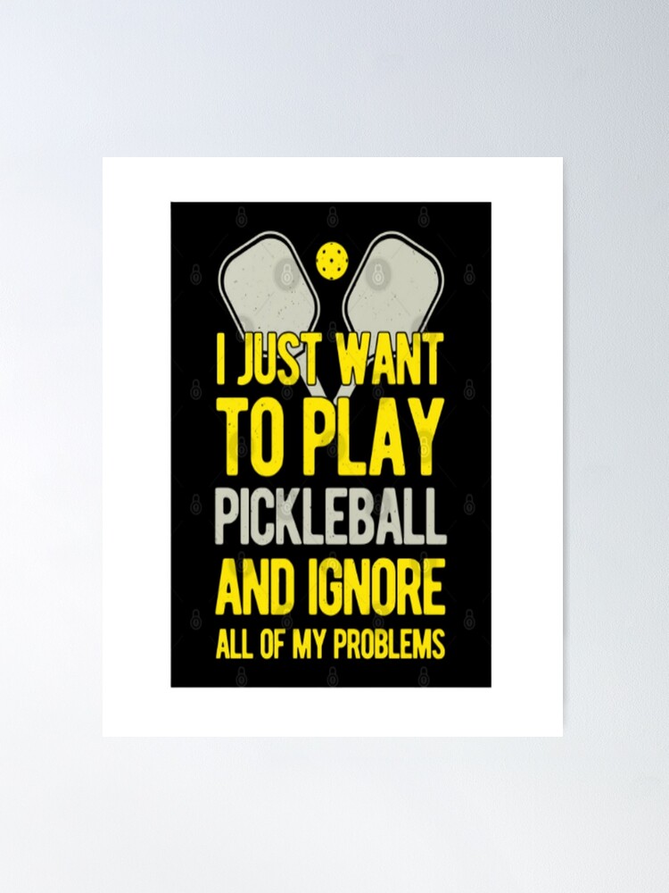 Eu só quero jogar pickleball e ignorar todos os meus problemas de velho