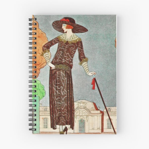 Item preview, Vintage Fashion Illustration by George Barbier, Art Deco Era, Flapper Clothing Design. designed and sold by Artomobiles.