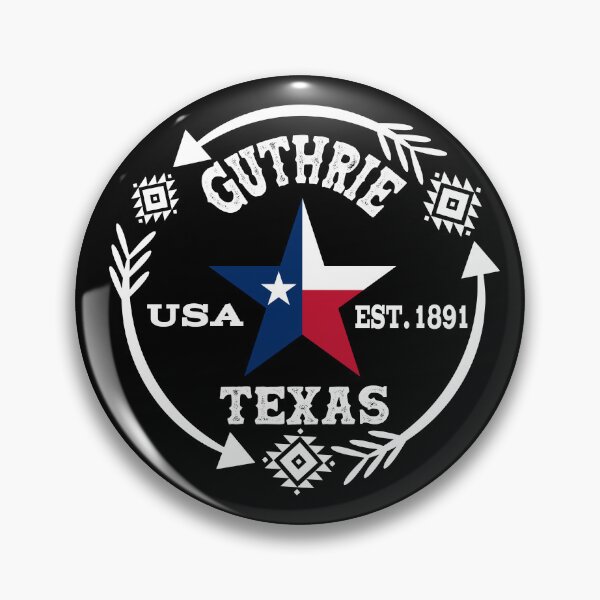 Item preview, Guthrie, Texas - USA  - With Texas Star designed and sold by handsoftime2020.