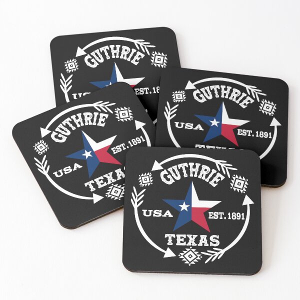 Item preview, Guthrie, Texas - USA  - With Texas Star designed and sold by handsoftime2020.