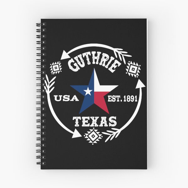 Item preview, Guthrie, Texas - USA  - With Texas Star designed and sold by handsoftime2020.