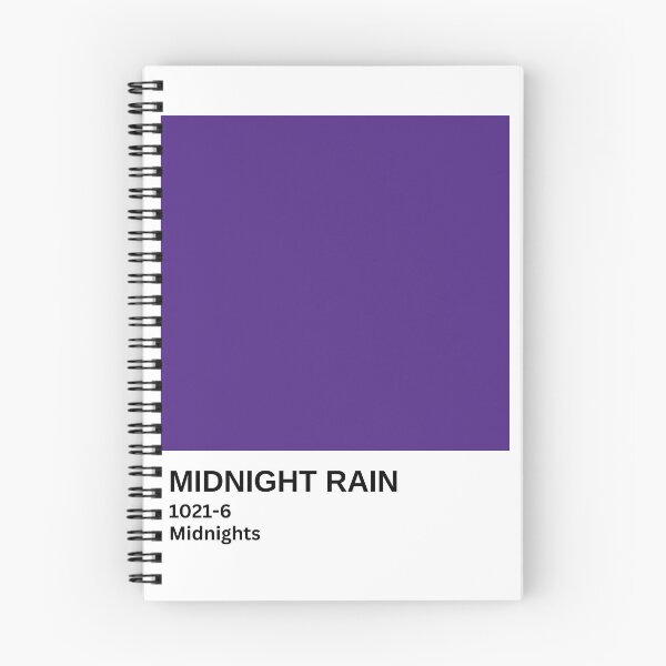 Item preview, Midnight Rain Midnights Pantone Paint Chip  designed and sold by flekgirl.