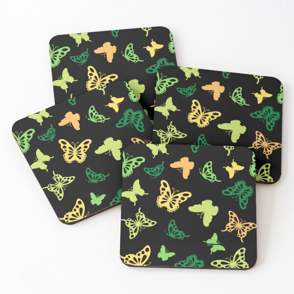 Item preview, Bold Yellow Butterflies  designed and sold by Marie Sims.