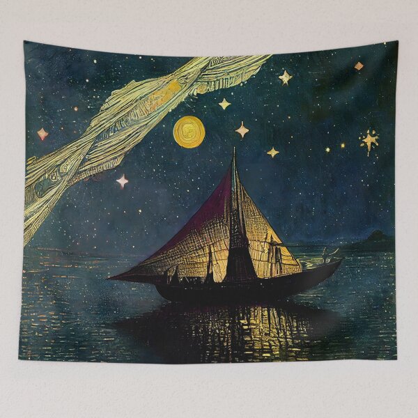 Item preview, If VanGogh Went Sailing designed and sold by SenkiAlphonse.