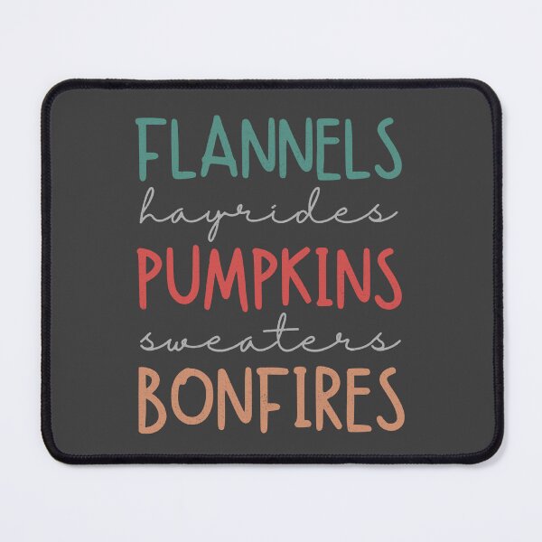 Item preview, Flannels, Pumpkins Bonfires designed and sold by KARAKATE.