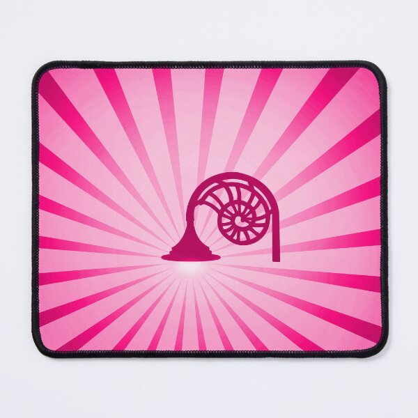 Item preview, Lyme Regis Ammonite Light in Raspberry - Lyme Regis Lamp Posts designed and sold by IJStanding.