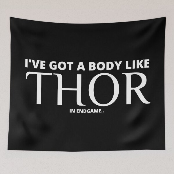 Item preview, Body Like Thor | Norse Mythology | Thor Odinson Pump Cover | Gift for Powerlifter | Gift for Bodybuilder | White Text designed and sold by LillBramz.
