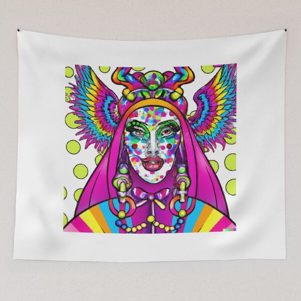 Item preview, Winged Halo Goddess Sister of Perpetual Indulgence designed and sold by Christopher  Lloyd.