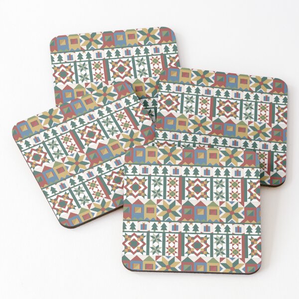 Item preview, Geometric Christmas Pattern designed and sold by TarDuck.