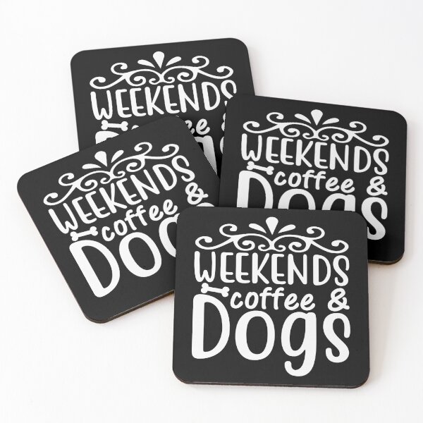Item preview, Weekends Coffee And Dogs designed and sold by Miaramar.