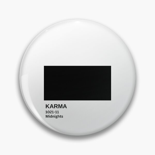 Item preview, Karma Midnights Pantone Paint Chip  designed and sold by flekgirl.