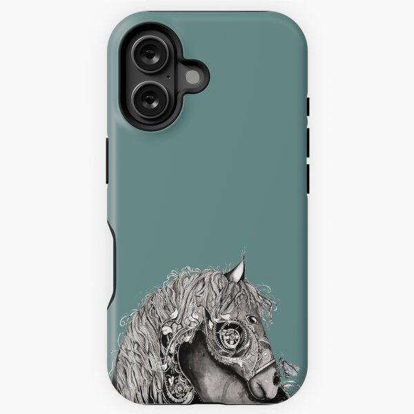 Horse with a bug iPhone Tough Case