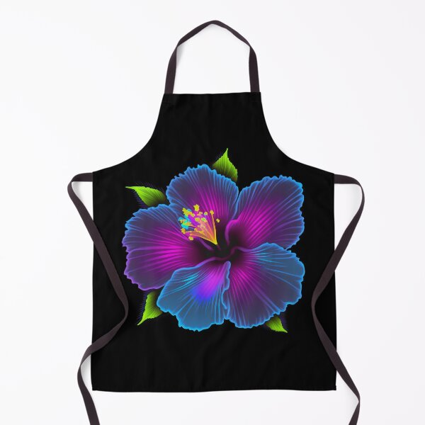 Item preview, Hibiscus in Blue designed and sold by GummywormDesign.
