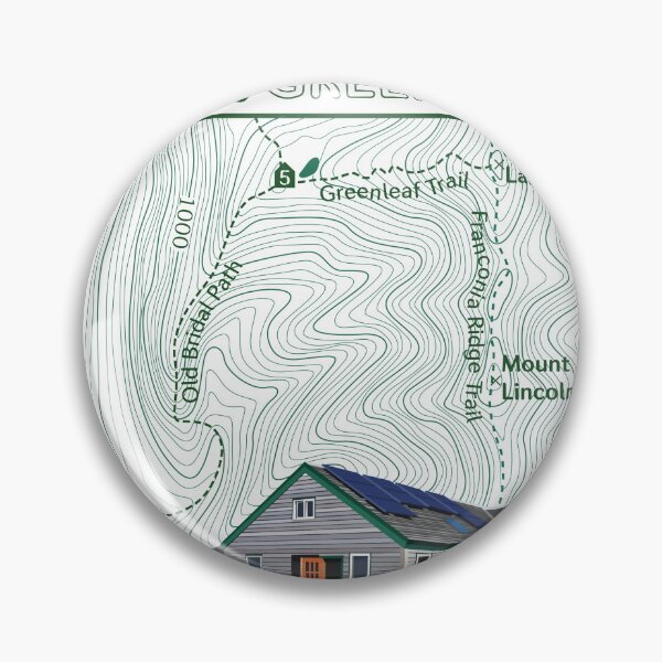 Item preview, Greenleaf Topography Map designed and sold by Abby Clark.