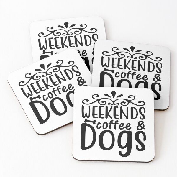 Item preview, Weekends Coffee And Dogs designed and sold by Miaramar.
