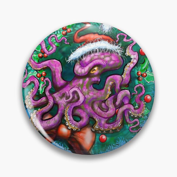 Item preview, Christmas Octopus designed and sold by Kevin Middleton.