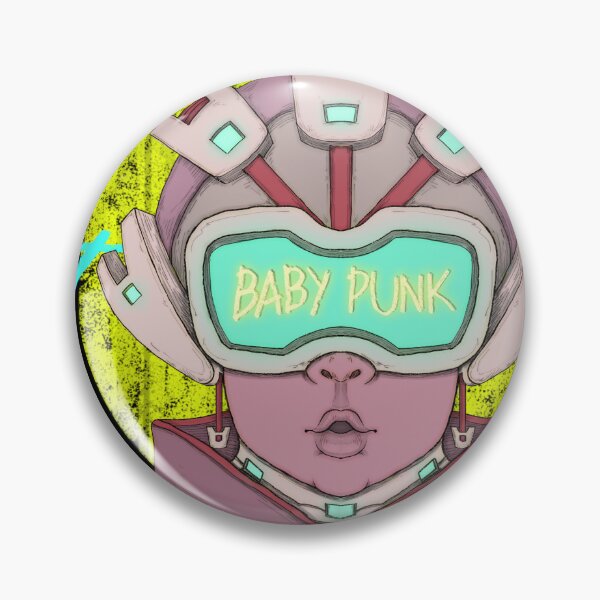 Item preview, CyberPunk  boy Baby sci-fi Crassic Vintage Art Collection designed and sold by DogmaArtstype.