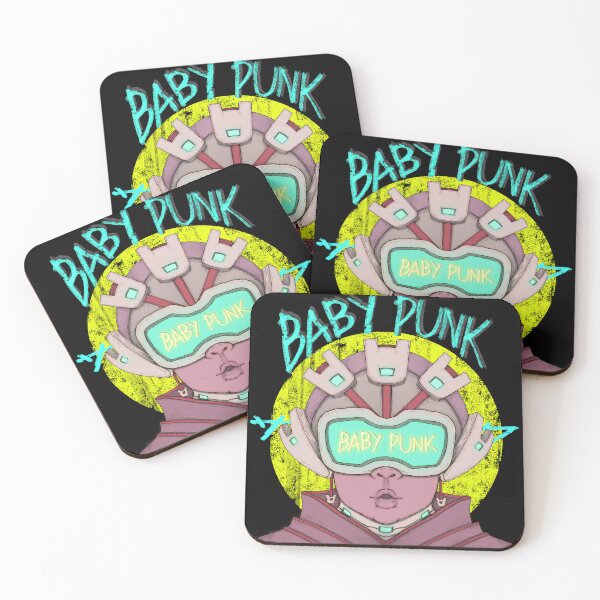 Item preview, CyberPunk  boy Baby sci-fi Crassic Vintage Art Collection designed and sold by DogmaArtstype.