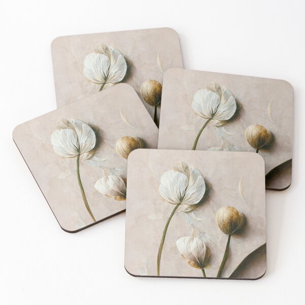 Item preview, White Flowers 04 designed and sold by Robert Patterson.
