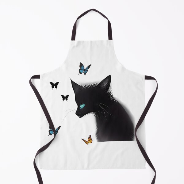 Item preview, Blackcat, butterfly, nature,wildlife designed and sold by Lessonsprint.