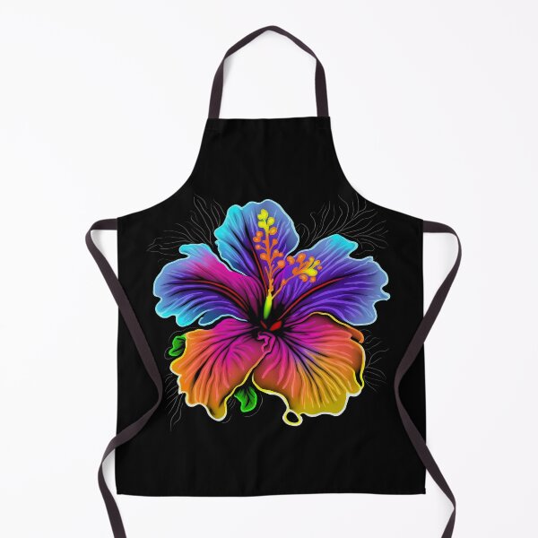 Item preview, Rainbow Hibiscus Flower designed and sold by GummywormDesign.