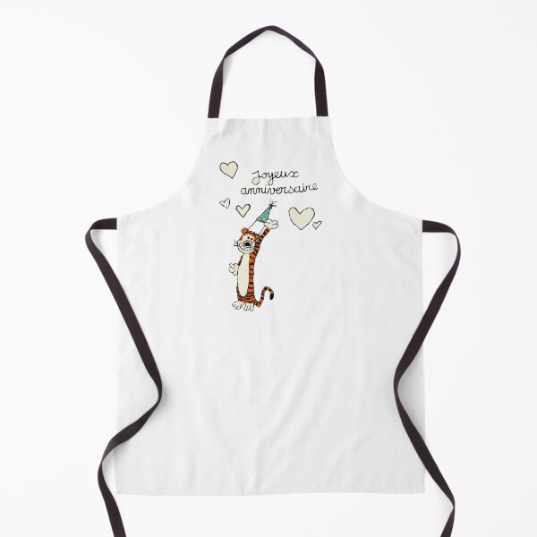Item preview, Hobbes 2 happy birthday (white background) designed and sold by MentaLee.