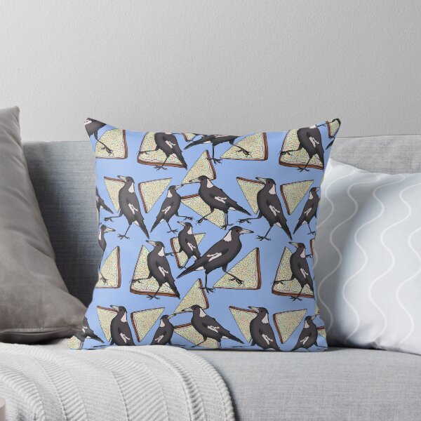 Item preview, Magpies and Fairy Bread - Blue designed and sold by Ohlittlespark.