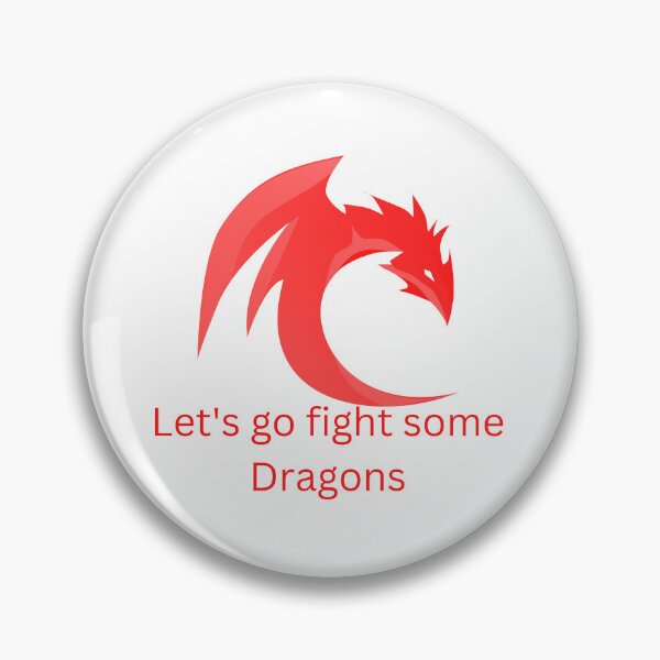 Item preview, Let's go fight some Dragons designed and sold by Mar-Art5.