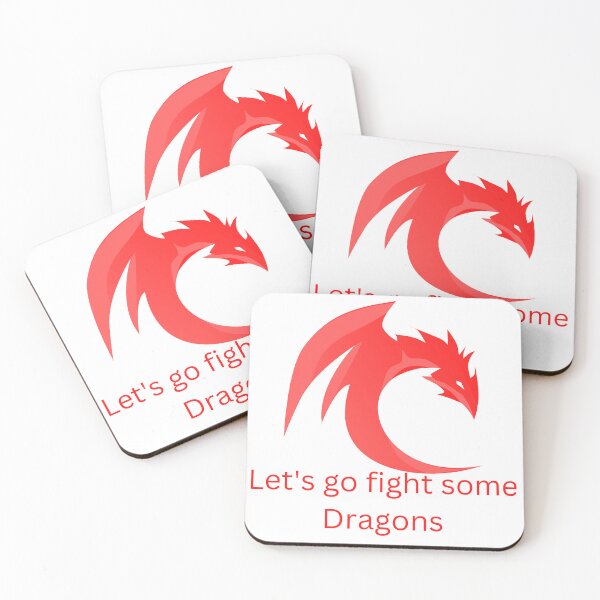 Item preview, Let's go fight some Dragons designed and sold by Mar-Art5.