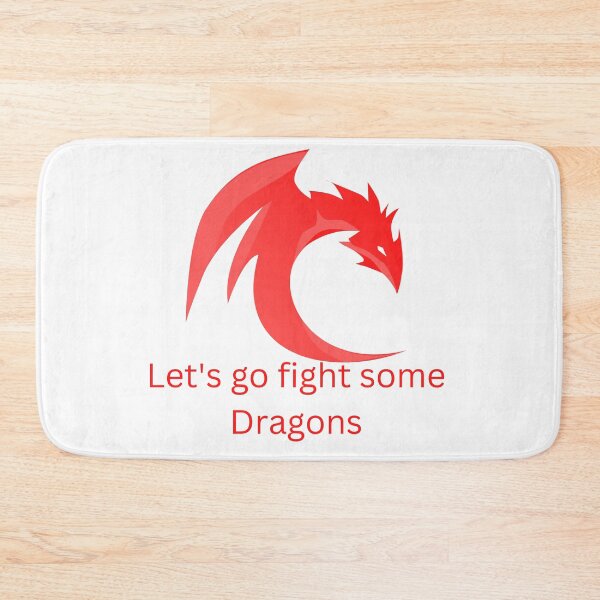 Item preview, Let's go fight some Dragons designed and sold by Mar-Art5.