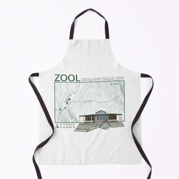 Item preview, Zealand Falls Hut Topographic Map designed and sold by Abby Clark.
