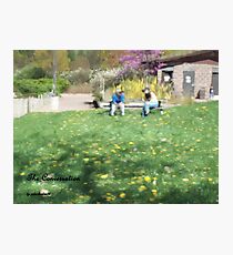 The Conversation Photographic Print