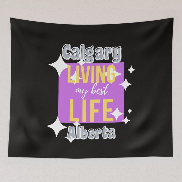 Aperçu de l'œuvre Calgary, Alberta créée et vendue par starfishstuff.