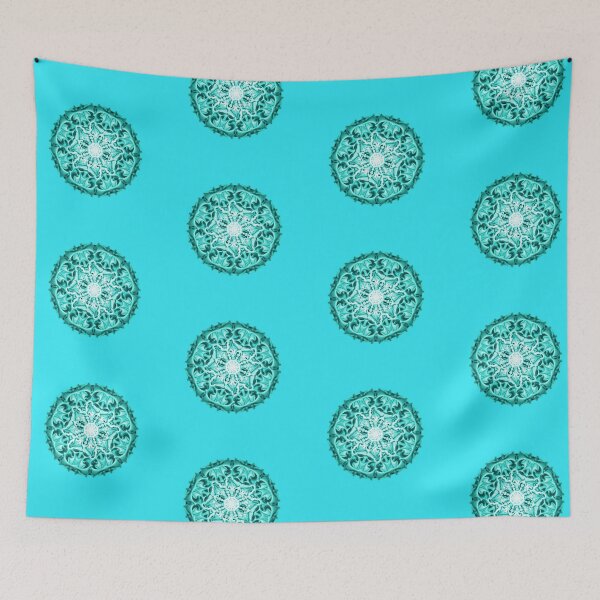 Item preview, Bee Bloom round 17 Sunrise nature flower pattern designed and sold by bryansteward.