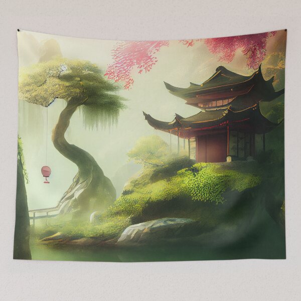 Item preview, Zen landscape designed and sold by CEVmemories.