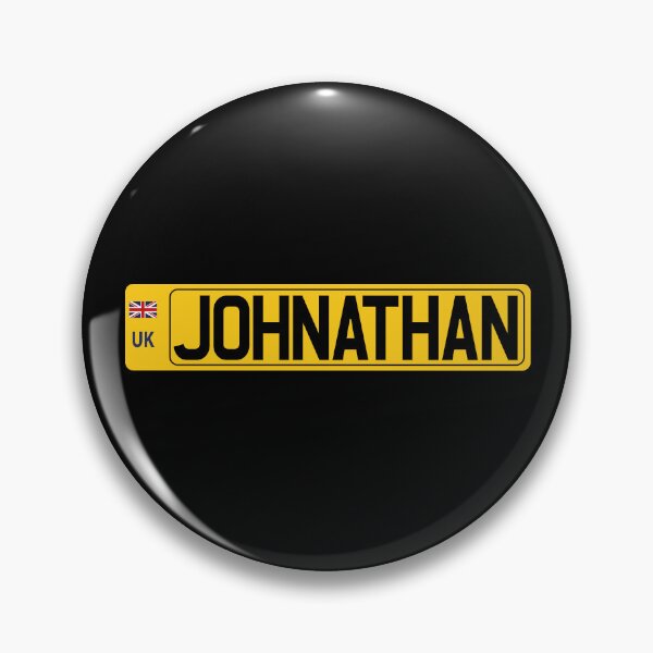 Item preview, Johnathan name - UK registration number plate design designed and sold by NameTheory.