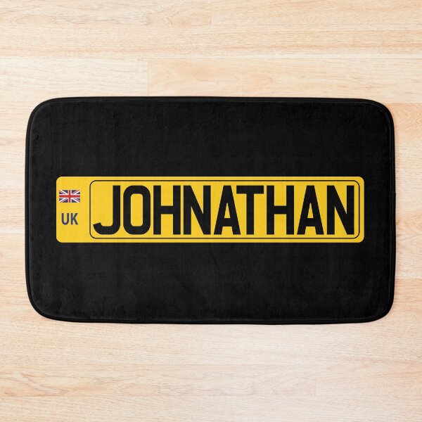 Item preview, Johnathan name - UK registration number plate design designed and sold by NameTheory.