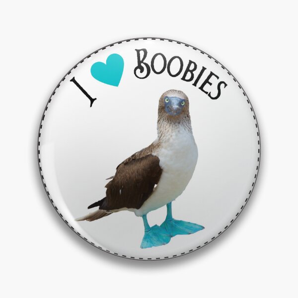 Item preview, I Love Boobies // Blue Footed Booby designed and sold by toadsforall.