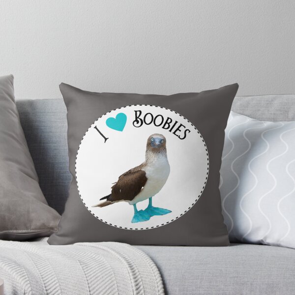 Item preview, I Love Boobies // Blue Footed Booby designed and sold by toadsforall.