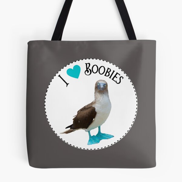 Item preview, I Love Boobies // Blue Footed Booby designed and sold by toadsforall.