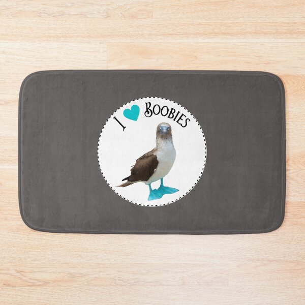 Item preview, I Love Boobies // Blue Footed Booby designed and sold by toadsforall.