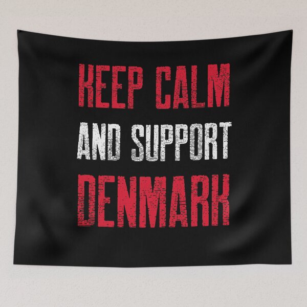 Item preview,  Keep Calm And Support Denmark designed and sold by Studioapartment.