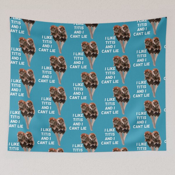 Item preview, T is for Titi Monkey,Titi Monkey – Small and Playful South American designed and sold by PrettylittlepastelUk.