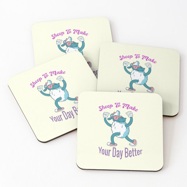 Item preview, Sheep To Make Your Day Better designed and sold by GulQari.