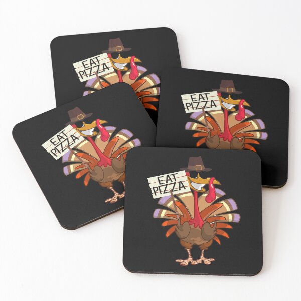 Item preview, Thanksgiving Funny:  Eat Pizza - Says the Turkey! designed and sold by Deano's Designs.