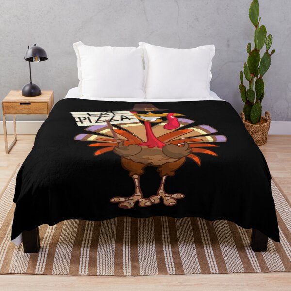 Item preview, Thanksgiving Funny:  Eat Pizza - Says the Turkey! designed and sold by Deano's Designs.