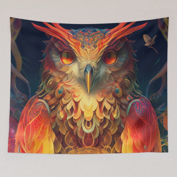 Artikelvorschau, Owl Spirit Animal 3 entworfen und verkauft von MadeByHaresShop.